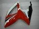 Vermelho Branco Abs Carenagem Moto GSXR 600 / 750 K6 06-07
