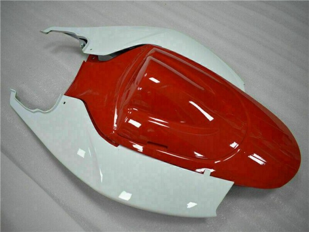 Vermelho Branco Abs Carenagem Moto GSXR 600 / 750 K6 06-07