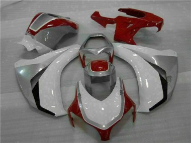 Vermelho Branco Abs Kit Carenagem & Plásticos Moto CBR 1000RR 08-11