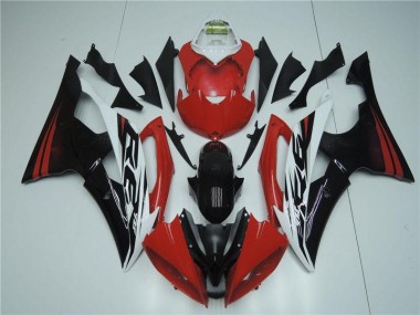 Vermelho Branco Abs Kits Completos Carenagem Moto R6 08-16