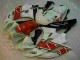 Vermelho Branco Abs Moto Plásticos R6 06-07