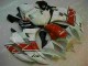 Vermelho Branco Abs Moto Plásticos R6 06-07
