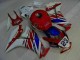 Vermelho Branco Azul 23 Carenagem Moto CBR 1000RR 12-16