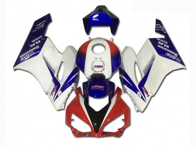 Vermelho Branco Azul Carenagem Moto CBR 1000RR 06-07