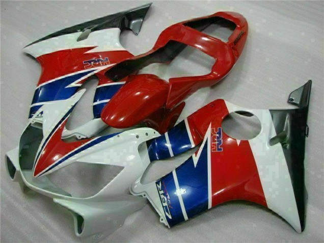 Vermelho Branco Azul Carenagem Moto CBR 600 F4i 01-03