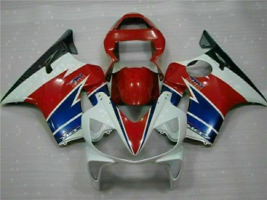 Vermelho Branco Azul Carenagem Moto CBR 600 F4i 01-03
