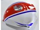 Vermelho Branco Azul Carenagem Moto CBR 600RR 09-12