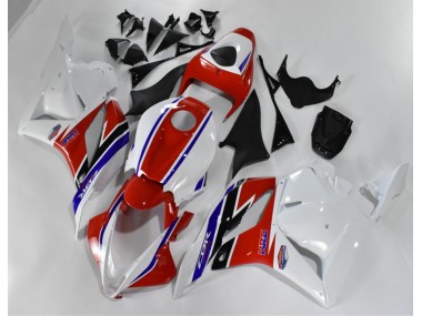 Vermelho Branco Azul Carenagem Moto CBR 600RR 09-12
