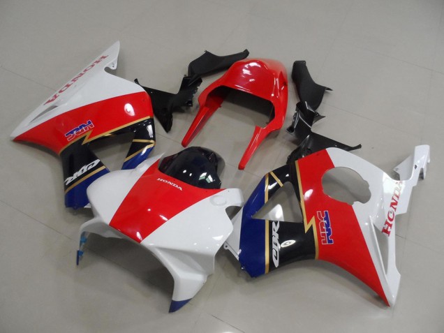 Vermelho Branco Azul Escuro Carenagem Moto CBR 900RR 954 02-03