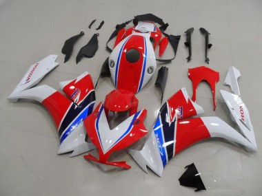 Vermelho Branco Azul HRC Carenagem Moto CBR 1000RR 12-16