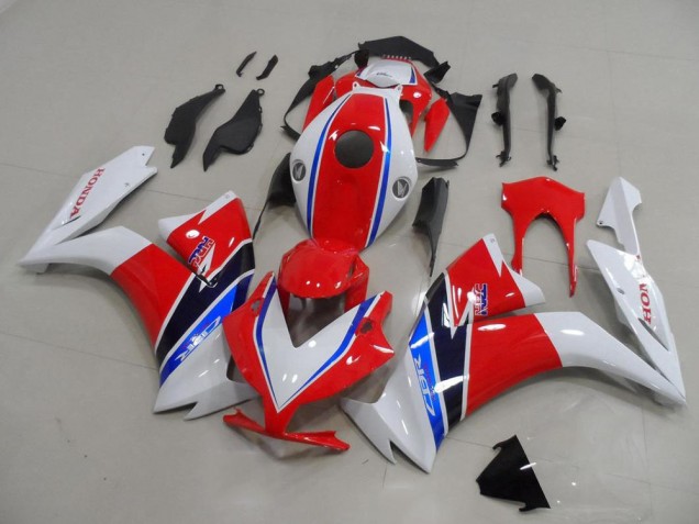 Vermelho Branco Azul HRC Carenagem Moto CBR 1000RR 12-16