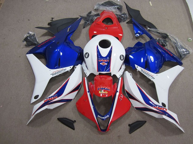 Vermelho Branco Azul HRC Carroçaria Moto CBR 600RR 09-12