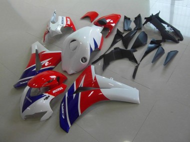 Vermelho Branco Azul Motul Carenagem Moto CBR 1000RR 08-11