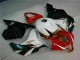 Vermelho Branco Carenagem Moto CBR 600RR 09-12