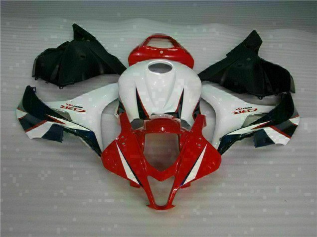 Vermelho Branco Carenagem Moto CBR 600RR 09-12