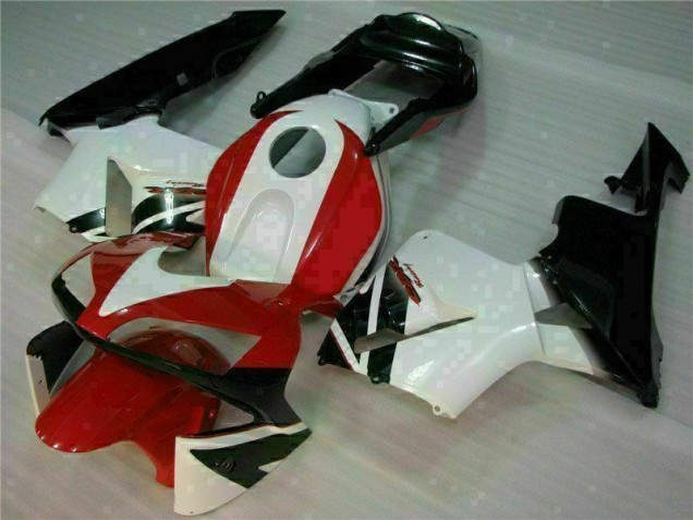 Vermelho Branco Carroçaria Moto CBR 600RR 03-04