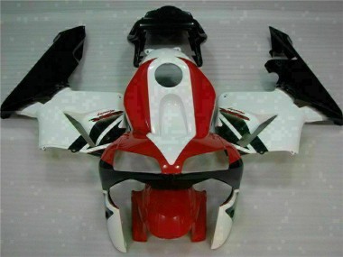 Vermelho Branco Carroçaria Moto CBR 600RR 03-04