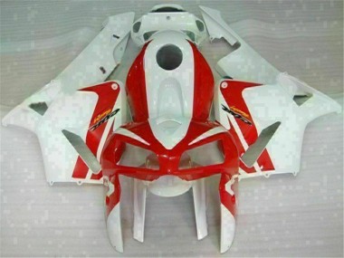 Vermelho Branco Carroçaria Moto CBR 600RR 05-06