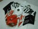 Vermelho Branco Injeção Kits Carenagem Moto CBR 1000RR 04-05