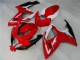 Vermelho Branco Injeção Kits Carenagem Moto GSXR 600 / 750 K6 06-07