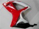 Vermelho Branco Injeção Kits Carenagem Moto GSXR 600 / 750 K6 06-07