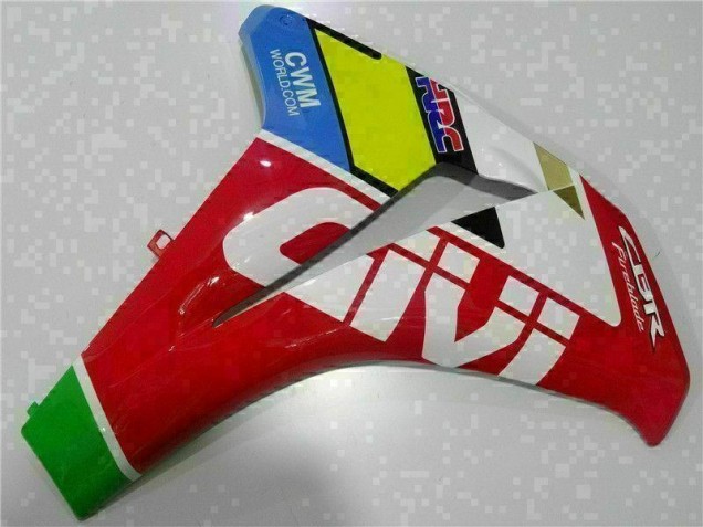 Vermelho Branco Kit Carenagem Moto CBR 1000RR 08-11 Vermelho Branco Kit Carenagem Moto CBR 1000RR 08-11