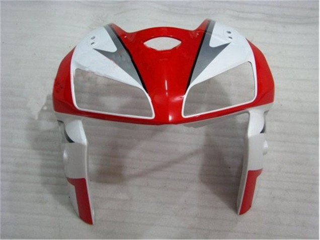 Vermelho Branco Kit Carenagem Moto CBR 600RR 07-08 Vermelho Branco Kit Carenagem Moto CBR 600RR 07-08