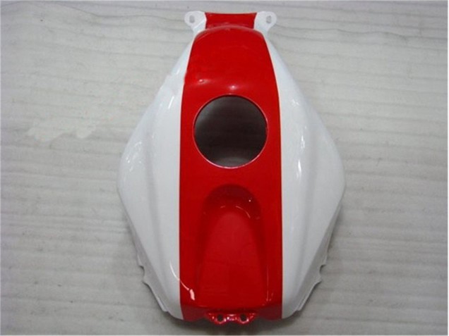 Vermelho Branco Kit Carenagem Moto CBR 600RR 07-08 Vermelho Branco Kit Carenagem Moto CBR 600RR 07-08