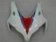 Vermelho Branco Kit Completo Carenagem Moto CBR 1000RR 08-11