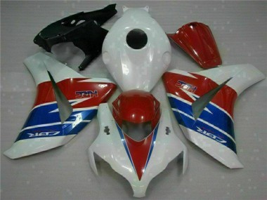 Vermelho Branco Kit Completo Carenagem Moto CBR 1000RR 08-11