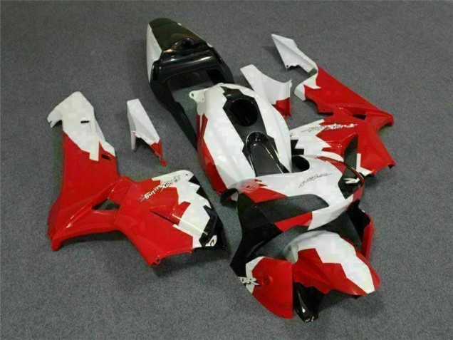 Vermelho Branco Kits Carenagem Moto CBR 600RR 03-04 Vermelho Branco Kits Carenagem Moto CBR 600RR 03-04