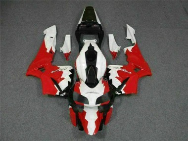 Vermelho Branco Kits Carenagem Moto CBR 600RR 03-04