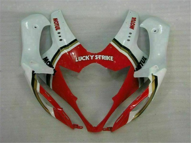 Vermelho Branco Kits Carenagem Moto GSXR 1000 K5 05-06