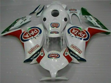 Vermelho Branco PATA Injeção Kit Carenagem CBR 1000RR 12-16