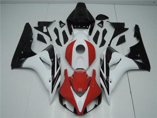 Vermelho Branco Preto Abs Kit Carenagem & Plásticos Moto CBR 1000RR 06-07