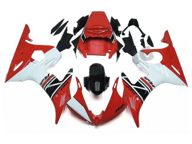 Vermelho Branco Preto Abs Kits Carenagem Moto R1 09-11