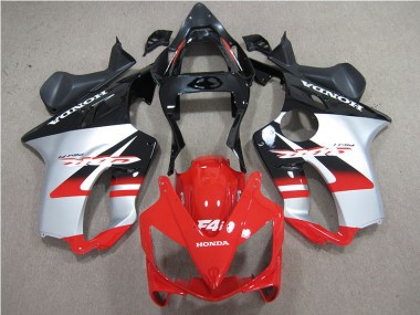 Vermelho Branco Preto Carenagem Moto CBR 600 F4i 01-03