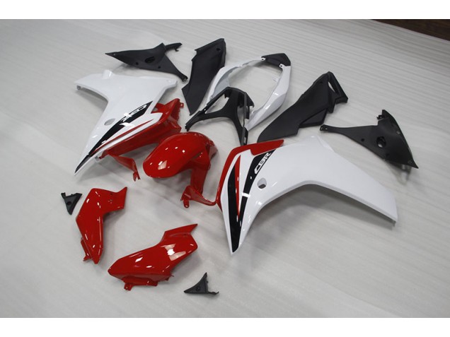 Vermelho Branco Preto Carenagem Moto CBR 600F 11-13