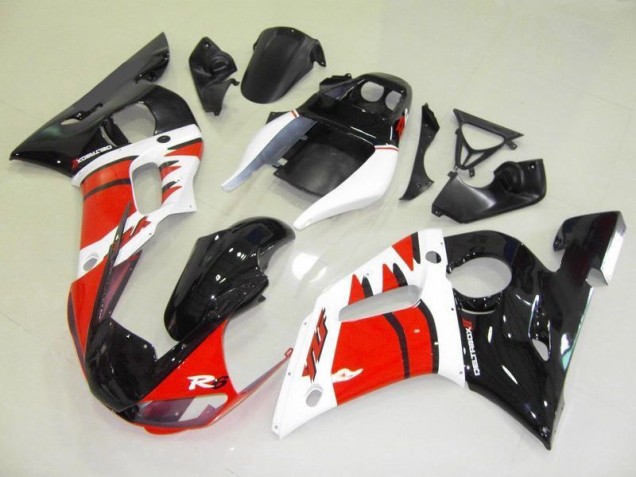 Vermelho Branco Preto Carroçaria Moto R6 98-02 Vermelho Branco Preto Carroçaria Moto R6 98-02