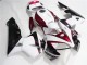 Vermelho Branco Preto Kits Completo Carenagem Moto CBR 600RR 05-06 Vermelho Branco Preto Kits Completo Carenagem Moto CBR 600RR 05-06
