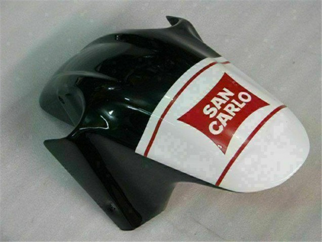 Vermelho Branco Preto San Carlo Carenagem Moto CBR 600 F4i 01-03