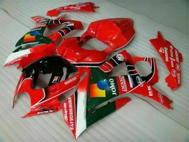 Vermelho Carroçaria Moto GSXR 1000 K7 07-08