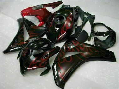 Vermelho Chama Kit Carenagem Moto CBR 1000RR 08-11