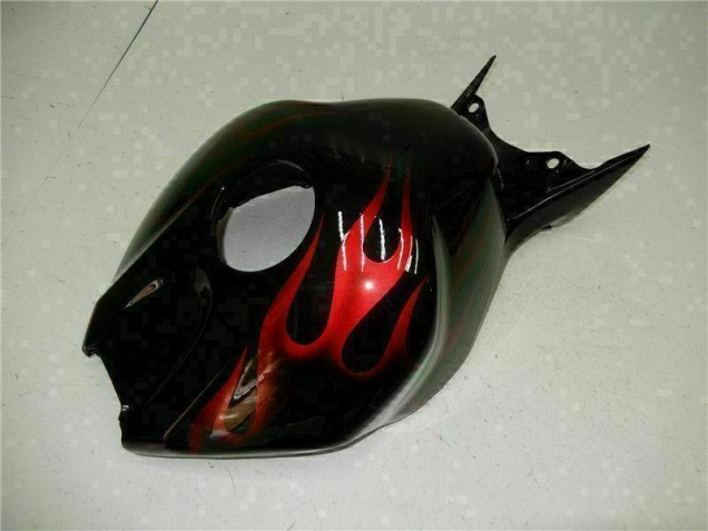 Vermelho Chama Preto Carenagem Moto CBR 1000RR 04-05