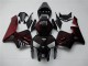 Vermelho Chama Preto Carenagem Moto CBR 600RR 05-06 Vermelho Chama Preto Carenagem Moto CBR 600RR 05-06