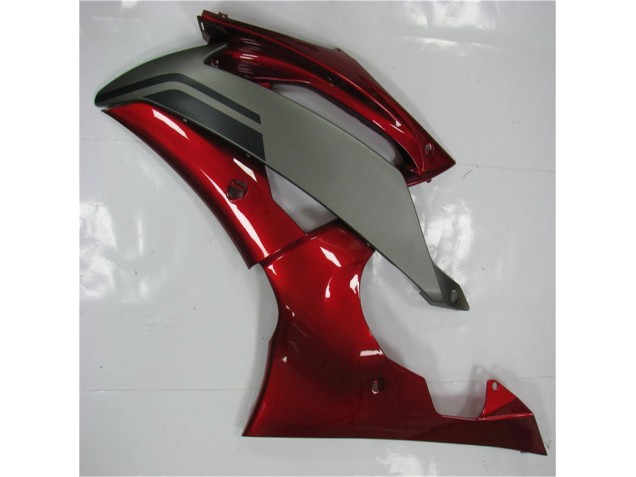 Vermelho Cinzento Carenagem Moto R6 08-16 Vermelho Cinzento Carenagem Moto R6 08-16