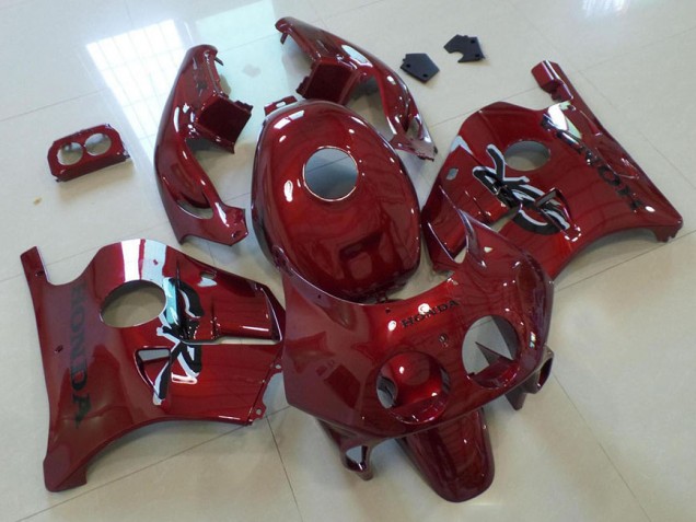 Vermelho Escuro Carenagem Moto CBR 250RR MC22 91-98