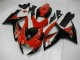 Vermelho Kit Carenagem Moto GSXR 600 / 750 K6 06-07