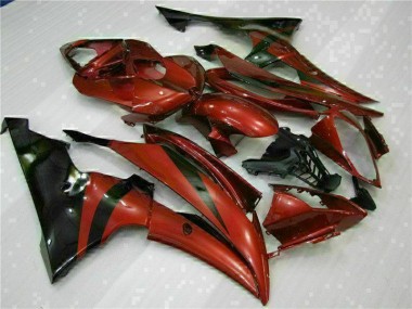 Vermelho Kits Carenagem Moto R6 08-16