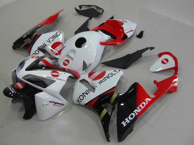 Vermelho Konica Carenagem Moto CBR 600RR 05-06